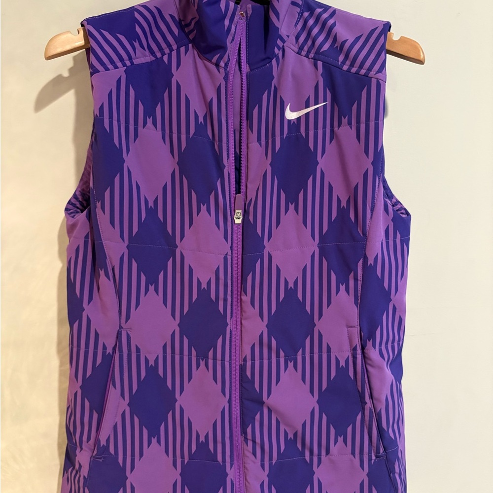 Nike Purple Patterned Vest